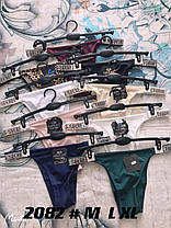 Трусики-танга з написом на гумці Victoria's Secret, фото 2