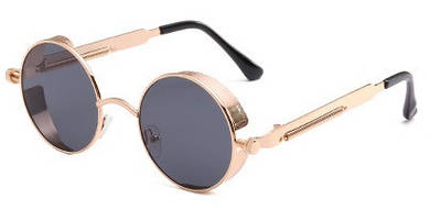 Окуляри сонцезахисні Honey золото жовте, Темно-сірий