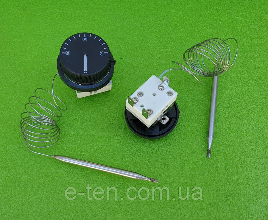 Терморегулятор капиллярный механический Tmax= 90°C / 16А / T150 / 230V ...
