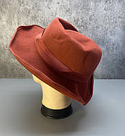 Шляпка стильная British hat guild, England, фетровая, Разм 57 см, Хор сост