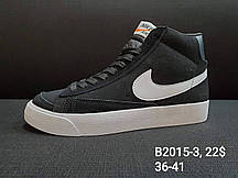 Кросівки підліток Nike Blazer Mid оптом (36-41)