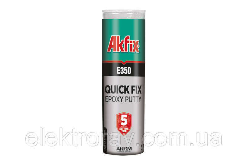 Клей холодная сварка Akfix E350 57г - фото 1 - id-p1449674690