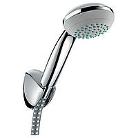 Комплект для душа HANSGROHE CROMETTA 85 27577000 со шлангом ручной лейкой и держателем хром 111705