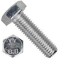 Болт DIN 933 М5 х 12 мм Набір 50 шт Високоміцний 8.8 ЦБ Spec
