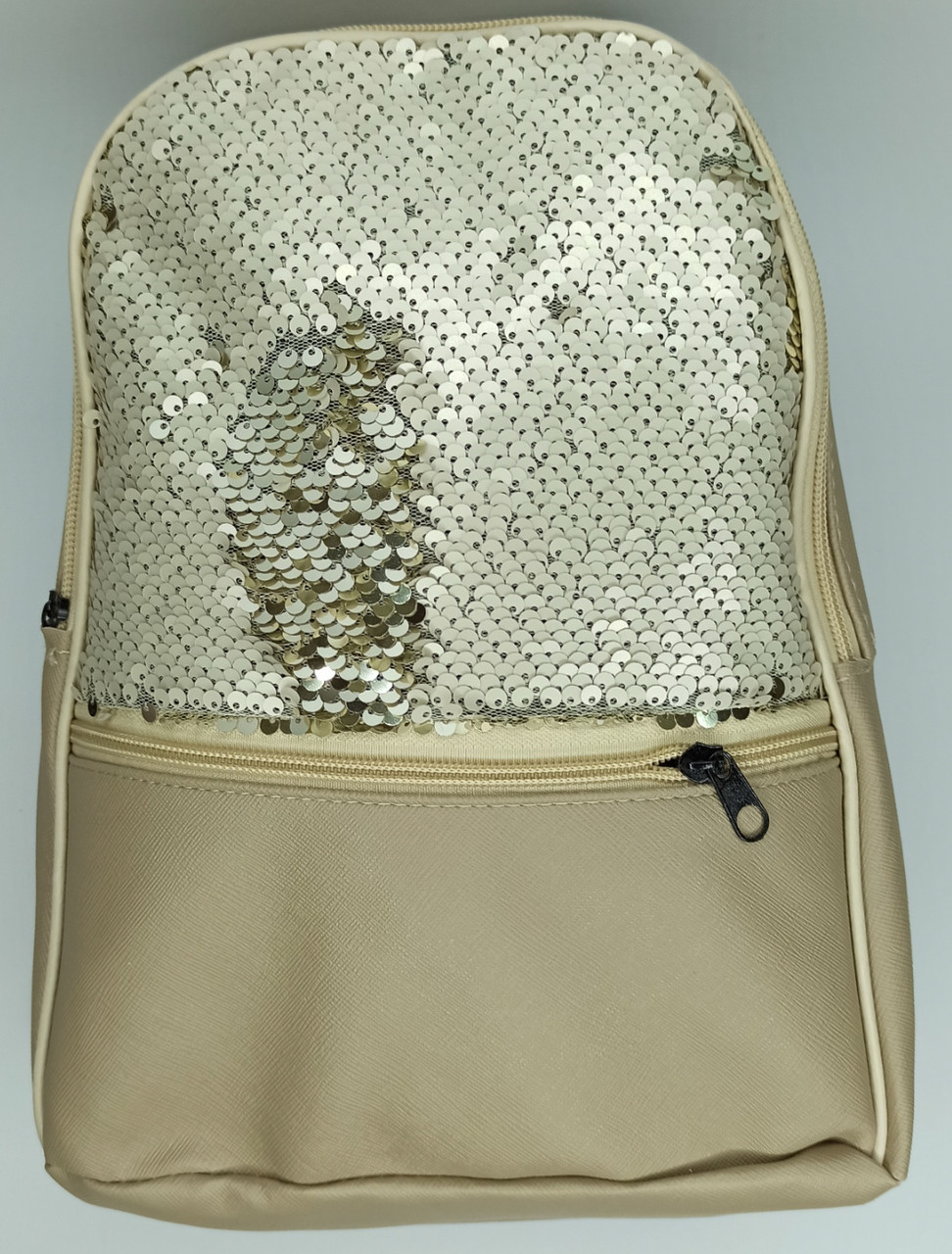 Блискучий красивий жіночий рюкзак штучна шкіра сумка-рюкзак жіноча з еко-шкіри підліткова для дівчини