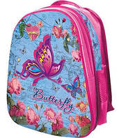 Рюкзак (ранец) школьный Kidis 7930 Butterfly мягкая спинка 39*30*18см