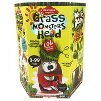 Набор для творчества DankoToys DT GMH-01-04 Grass Monsters Head веселая травка