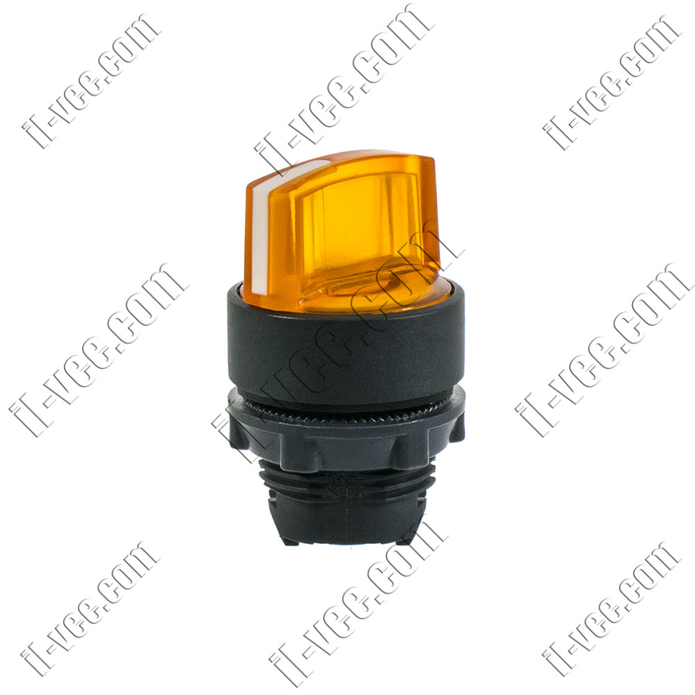 Головка для перемикача Ø22мм Schneider Electric ZB5AK125, помаранчева, LED