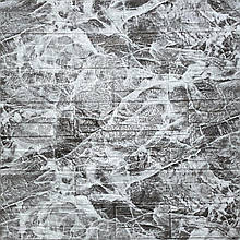 Самоклеюча декоративна 3D панель камінь Сіра рвана цегла700х770х5мм (158)
