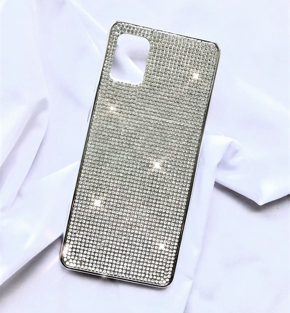 Силіконовий чохол з камінням для Xiaomi Poco M3 / Redmi 9T