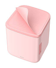 Портативний міні-холодильник Baseus Igloo Mini Fridge 6 л EU Рожевий (ACXBW-A04), фото 5