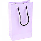 Пакет подарунковий глянець однотонний 11х18х5 см арт.108732, фото 3