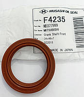 Сальник коленвала передний Mitsubishi Lancer IX (Міцубісі Лансер 9) 1.6 Musashi Японія F4235
