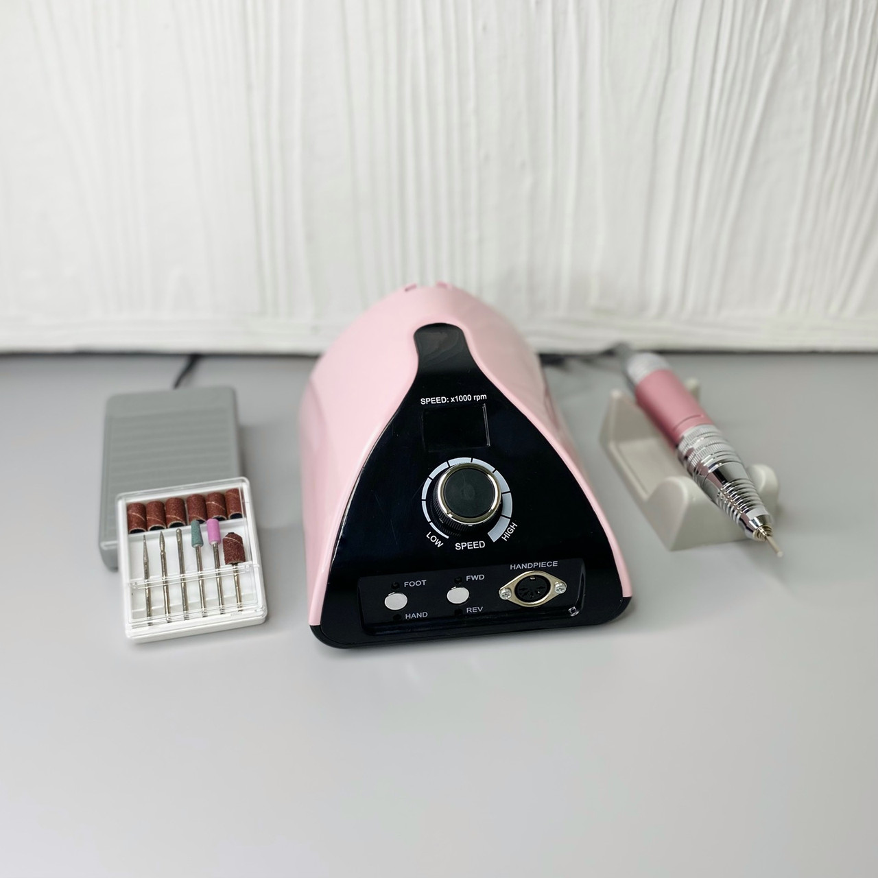 Фрезер для манікюру та педикюру Nail Drill ZS-711 PRO, 65 ват 35000 тис об/хв