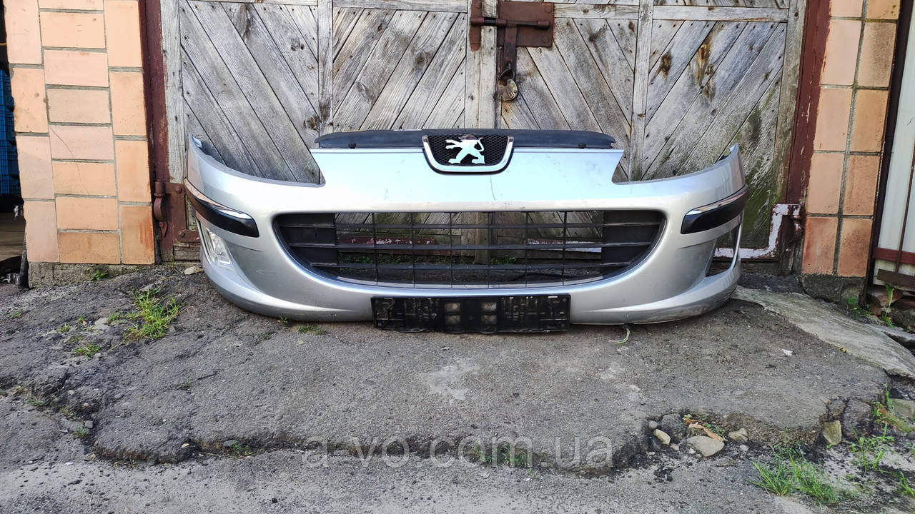 Бампер Передний для Peugeot 407 , 2004-2010 — Купить Недорого на Bigl ...