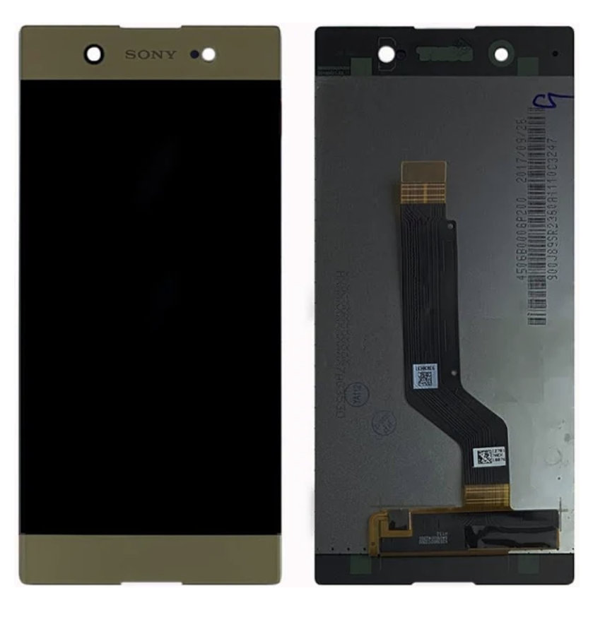 Дисплей (екран) для Sony G3212 Xperia XA1 Ultra Dual/G3221/G3223/G3226 + тачскрін, золотистий, оригінал