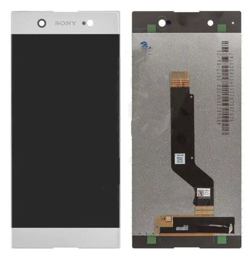 Дисплей (екран) для Sony G3212 Xperia XA1 Ultra Dual/G3221/G3223/G3226 + тачскрин, білий, оригінал