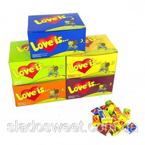Жевательная резинка "Love is""Любовь это" 100шт. в ассортименте цена ...