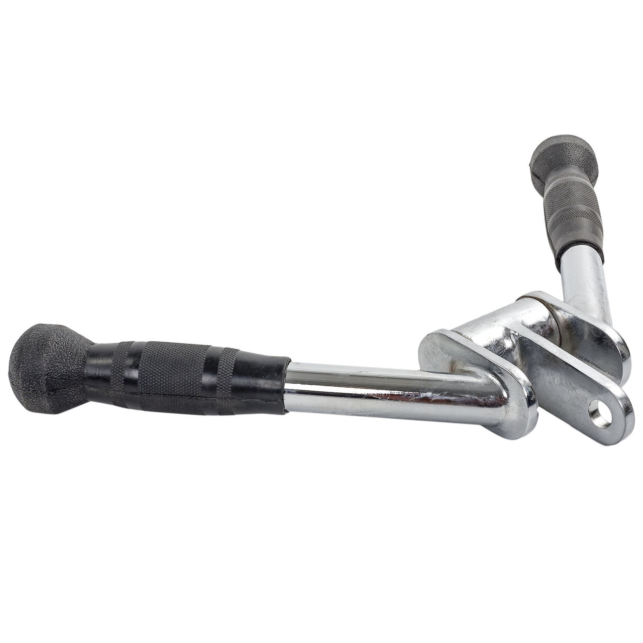 Рукоятка для тяги на трицепс W-подібна обгумована Record NT0443 (довжина 44 см), фото 1