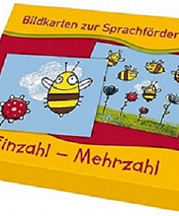 Bildkarten: Einzahl - Mehrzahl