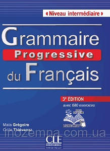 Grammaire Progr du Franc 3e Edition Interm Livre + CD + Livre Web, фото 1