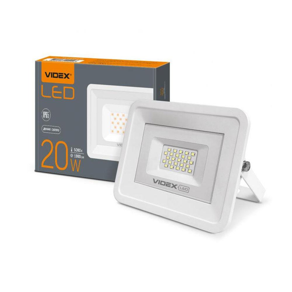 LED прожектор Videx 20W 5000K (220v), фото 1