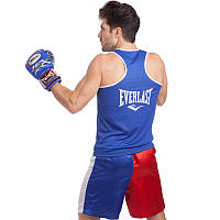 Форма для бокса Everlast (подростковая, взрослая) VL-3063 синий-красный