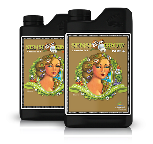Удобрение для кокосового субстрата Advanced Nutrients Sensi Coco Grow A+B по 1л, фото 1
