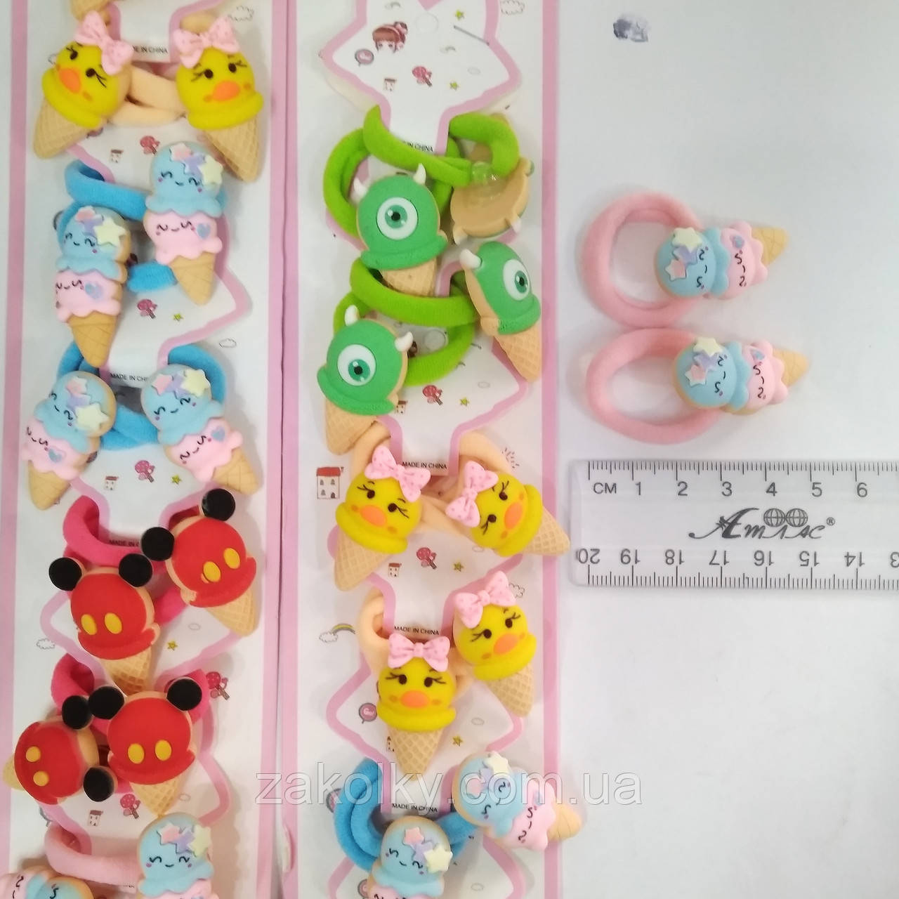 Гумка для волосся (дитяча) "монстр "