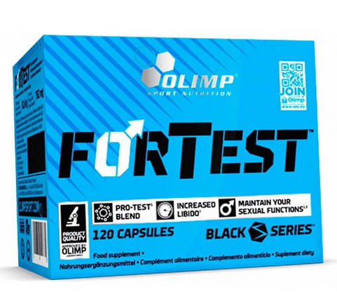 Тестостероновый бустер OLIMP ForTest 120 caps, фото 1