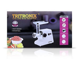 М'ясорубка електрична 2500Вт TRITRONIX TX-3010 4шт 7827