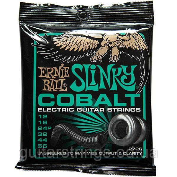 Струни Ernie Ball 2726 Cobalt Slinky 12-56