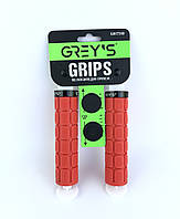 Гріпси керма з гумовим покриттям 2 шт, 130 мм, одностор, замок для фіксації GR17310