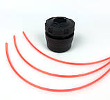 Барабан головка пластмасова для мотокоси, фото 5