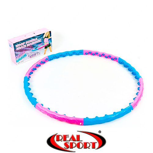 Обруч масажний Hula Hop JS-6008 Double Grace Magnetic, фото 1