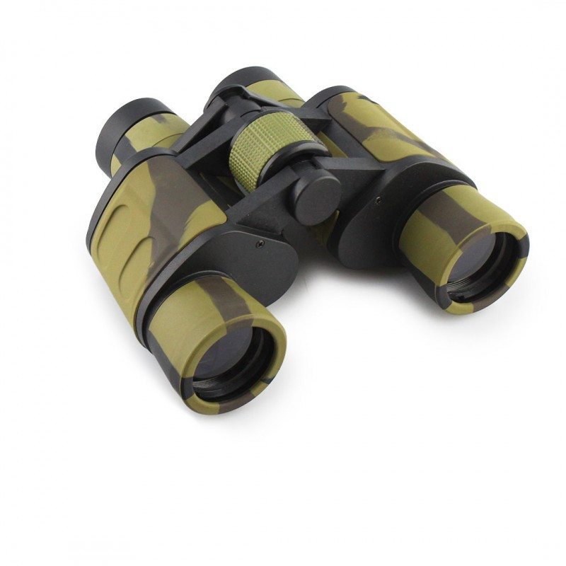Бінокль польовий прогумований із чохлом 8X Baigish W10 8x40 Камуфляжний, фото 1