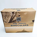 Бінокль польовий прогумований із чохлом 8X Baigish W10 8x40 Камуфляжний, фото 3