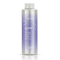 Фиолетовый кондиционер для сохранения яркости блонда Joico Blonde Life 1000 мл