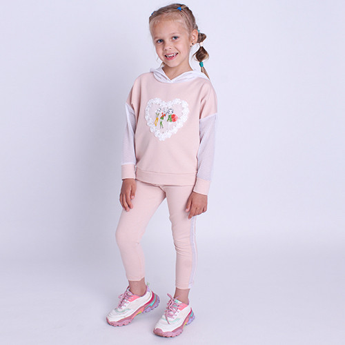 Костюм спортивний літній для дівчинки (Код 2243)
