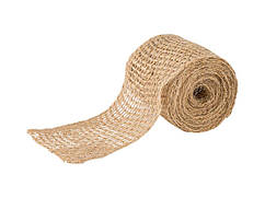 Джутова кріпильна стрічка Florabest 6 см х 3 м, стрічка для підв'язування рослин, дерев