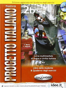 Nuovo Progetto Italiano 2B (B2) Libro&Quaderno COLORE + CD Audio + CD-ROM