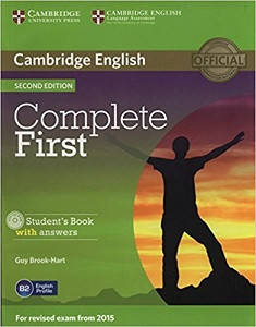 Complete First Second edition student's Book with answers with CD-ROM