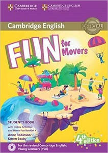 Fun for 4th Edition Movers student's Book with Online Activities with Audio Home and Fun Booklet 4