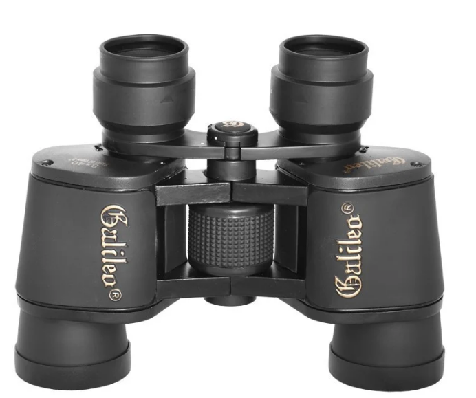 Бінокль компактний оптичний із чохлом 8X40 Galileo W7 Чорний, фото 1