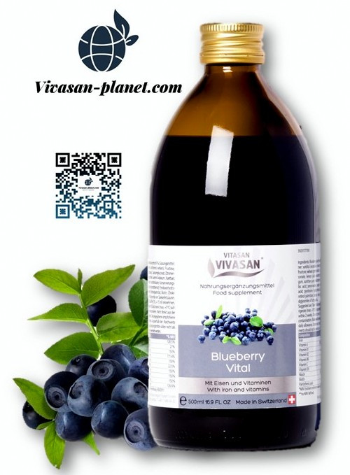 Напій Чорниця Витав / Blueberry Vital, загальнозміцнюючий, фото 1
