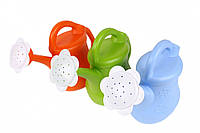 Лейка ТехноК 5668 цветочек 2 ручки игрушка детская пластиковая для детей в песочницу