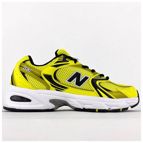 Мужские кроссовки New Balance 530 Lemon Yellow, желтые кроссовки нью ...