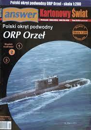 Подводная лодка ORP Orzel 1/100