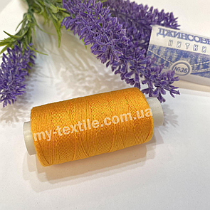 Нитка швейна джинсова Помаранчевий