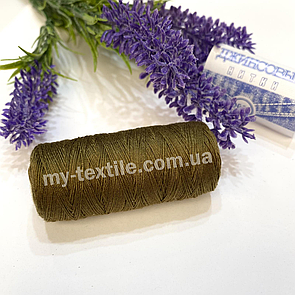 Нитка швейна джинсова Хакі Болотний